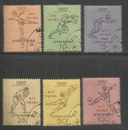 TRIESTE B 1952 OLYMPIC GAMES HELSINKI GIOCHI OLIMPICI OLIMPIADI COMPLETE SET SERIE COMPLETA USED USATA OBLITERE' - Used