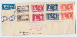 New Zealand/USA FIRST FLIGHT COVER 1937 - Poste Aérienne