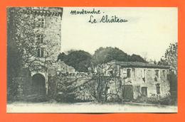 CPA Montendre " Le Chateau " Edition M Delboy - LJCP 36 - Montendre