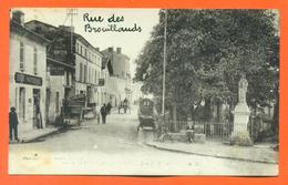 CPA Montendre " Rue Des Brouillauds " Edition M Delboy - LJCP 36 - Montendre