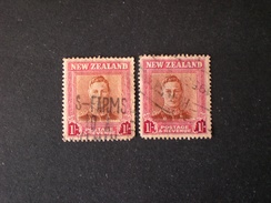 NEW ZELAND NUOVA ZELANDA 1947 King George VI - Gebraucht