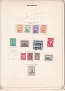 Bulgarie - Collection Vendue Page Par Page - Timbres Oblitérés / Neufs * Avec Charnière - B/TB - Nuovi