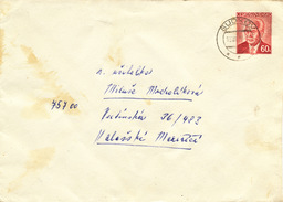 L3487 - Czechoslovakia (1978) Sudkov (Postal Stationery: President Gustav Husak (1913-1991)), Handmade Postmark - Enveloppes