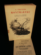 ( PARIS ) A TRAVERS MONTMARTRE Octave CHARPENTIER Ill. Par Henry De MARANDAT 1913 - Paris
