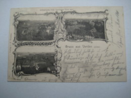 VERDEN   , Schöne Karte Um 1906 - Verden