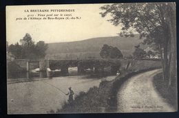 Cpa Du 22  Vieux Pont Sur Le Canal Près De L' Abbaye Du Bon Repos  ...  Gouarec      GX1 - Gouarec