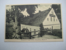 STRAUSBERG , Gasthof   , Schöne Karte Um 1930 - Strausberg