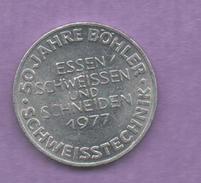 FICHAS - MEDALLAS // Token - Medal - Essen Schweissen Und Schneiden 1977  (1) - Autres & Non Classés