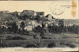 CPA - FRANCE - Saint-Alban-sur-Limagnole Est Situé Dans Le Départ. De La Lozère - Vue Prise De La Route De Maizieu - BE - Saint Alban Sur Limagnole