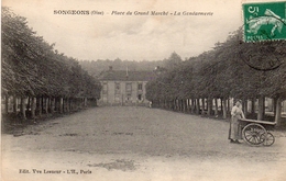 SONGEONS  (Oise)  -  Place Du Grand Marché  -  La Gendarmerie - Songeons