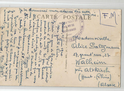 Marcophilie - Lyon Cachet Service Militaires Des Cheminots Commission De La Gare ...11/06/1940 En Fm - WW II