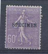 France Cours D'instruction SPECIMEN N°200 CI 1 C.37€ - Specimen