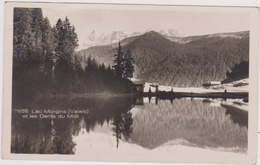 SUISSE,HELVETIA,SWISS,SWITZERLAND,SVIZZERA,SCHWEIZ ,MORGINS,VALAIS,lac,chablais Valaisan;carte Ancienne - Andere & Zonder Classificatie