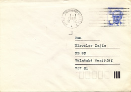 L3511 - Czechoslovakia (1989) 377 02 Jindrichuv Hradec 2 (Postal Stationery: President Gustav Husak (1913-1991)) - Briefe