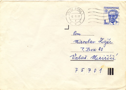 L3512 - Czechoslovakia (1989) 602 00 Brno 2 (Postal Stationery: President Gustav Husak (1913-1991)) - Buste