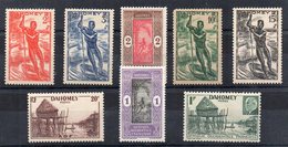 DAHOMEY N°43 - 44 - 120 - 121 - 123 - 124 - 125 - 149 Neufs Charnieres Ou Adhérences - Unused Stamps