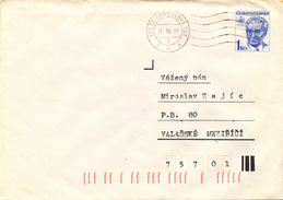 L3515 - Czechoslovakia (1987) 800 22 Bratislava 022 (Postal Stationery: President Gustav Husak (1913-1991)) - Sobres