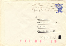 L3516 - Czechoslovakia (1989) 800 22 Bratislava 022 (Postal Stationery: President Gustav Husak (1913-1991)) - Covers