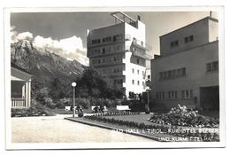 EARLY REAL PHOTOGRAPH POSTCARD, BAD HALL I. TIROL, KURHOTEL BEEBER UND KURMITTEL HAUS, AUSTRIA - SPA HOTEL & SPA HOUSE - Hall In Tirol