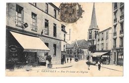 (13279-94) Gentilly - Rue Frileuse Et L'Eglise - Gentilly