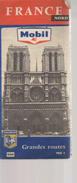 CARTE  MICHELIN 1959  FRANCE NORD  998 - MOBIL GRANDES ROUTES - Cartes Routières