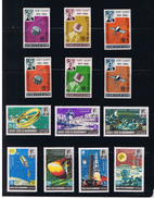 Space 13 X MNH Collection, Spaceship, Planet, South Arabia WW - Collections