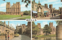 Angleterre  :  Wells  Multi Vues    Réf 2747 - Wells