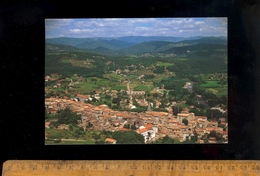 JOYEUSE Ardèche 07 : Vue Panoramique Aérienne Sur Le Village - Joyeuse