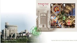 GROSSBRITANNIEN GRANDE BRETAGNE GB 2017 MS ST GEORGE’S CHAPEL FDC SG MS3928-31 MI B106-4002-05 YT F4004-07 SC 3590SH - 2011-2020 Ediciones Decimales