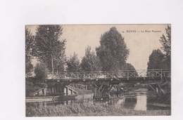 CPA DPT 80 BOVES, LE PONT PRUSSIEN - Boves