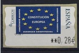 ESPAGNE SPANIEN SPAIN ESPAÑA 2005 EUROPEAN CONSTITUTION MNH 0.28€  ED 114 YV 108 - Servizi