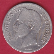 France 2 Francs Napoléon III Tête Laurée 1869 A - 2 Francs