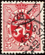 COB  282 - V 4 (o) Point Rouge à Gauche De La Croix - 1901-1930