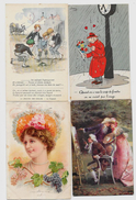 Lot N° 115 De 100 CPA Fantaisies Illustrateurs Déstockage Pour Revendeurs Ou Collectionneurs  PORT GRATUIT FRANCE - 100 - 499 Postkaarten