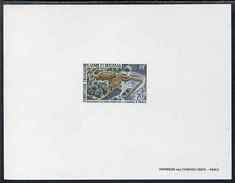 Afars & Issas 1969, Building, Governor's Residence, Epreuve Deluxe Proof Sheet In Issued Colours - Neufs