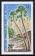 Afars & Issas 1975, Palm Tree, 1val IMPERFORATED - Ungebraucht