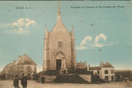 Legé - Chapelle De Charette Et Monument Des Morts - Legé