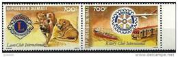 MALI Rotary, Lions' Club,  Yvert N° PA 471/72 Dentelé . Neuf Sans Charniere. MNH. ** Perforate - Rotary Club