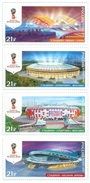 Russia 2015 - One Set 2018 FIFA Football World Cup Stadiums Soccer Architecture Sports Stamps MNH - 2018 – Russie