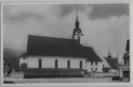 Steinen - Kirche - Conditorei - Photo: Globetrotter No. 5489 - Steinen