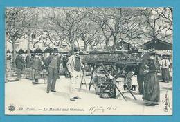 CPA 89 - Métier Marchand D'oiseaux - Le Marché Aux Oiseaux PARIS - Straßenhandel Und Kleingewerbe