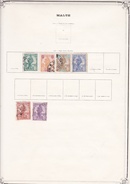 Malte - Collection Vendue Page Par Page - Timbres Oblitérés / Neufs * Avec Charnière - B/TB - Malta
