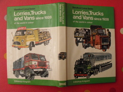 Lorries Trucks And Vans Since 1928. Camions Depuis 1928. Ingram Bishop. 1975. En Anglais. Blandford - Livres Sur Les Collections