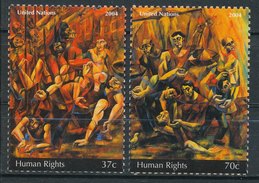 ONU New York 2004 Droits De L'homme Yvert 945-50, Michel 968-69  MNH - Unused Stamps