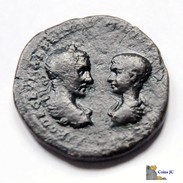 Roma - Moneda Provincial - Macrino Y Diadumeniano - 217/218 DC. - The Severans (193 AD To 235 AD)