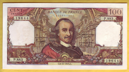 BILLET FRANCAIS - 100 Francs Corneille 6-11-1975 SPL - 100 F 1964-1979 ''Corneille''