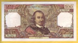 BILLET FRANCAIS - 100 Francs Corneille 1-2-1979 SUP+ - 100 F 1964-1979 ''Corneille''