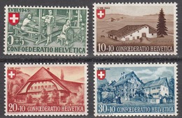 Switzerland 1945 Mint No Hinge/mint Mounted, Sc# B146-B149 - Unused Stamps