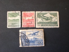Cecoslovacchia Tschechoslowakei Czechoslovakia 1946 Airmail - Luftpost