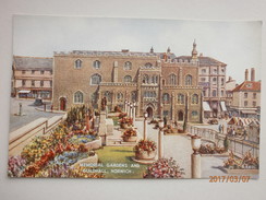 Postcard The Castle Norwich Norfolk Valentine's Art Colour Water Colour By Parr  My Ref B1945 - Norwich